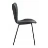 Dining Chair in Black- side view 1 - Dining Chair in Black- side view 1