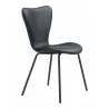Dining Chair in Black- side view 4 - Dining Chair in Black- side view 4
