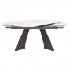 Torque Extension Dining Table - Front Rotated