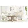 Essentials For Living Torrey 60" Round Extension Dining Table - Lifestyle 2 - Essentials For Living Torrey 60" Round Extension Dining Table - Lifestyle 2