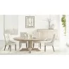 Essentials For Living Torrey 60" Round Extension Dining Table - Lifestyle 3 - Essentials For Living Torrey 60" Round Extension Dining Table - Lifestyle 3