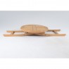 Tortuga Outdoor Jakarta Folding Bistro Table Full Open