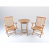 Tortuga Outdoor Jakarta 3Pc Folding Bistro Set