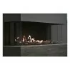 Sierra Flame 38" Three Sided Natural Gas or Liquid Propane Gas Fireplace - Glass Side 2 - Sierra Flame 38" Three Sided Natural Gas or Liquid Propane Gas Fireplace - Glass Side 2
