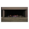 Sierra Flame 38" Three Sided Natural Gas or Liquid Propane Gas Fireplace