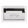 Summerset Grills 17" Paper Towel Holder - Front and Opened