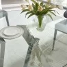 J&M Furniture MC Tower Round Table Glass View - J&M Furniture MC Tower Round Table Glass View