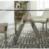 J&M Furniture MC Tower Round Table Front View - J&M Furniture MC Tower Round Table Front View