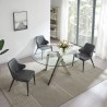 J&M Furniture MC Tower Round Table Side Top View