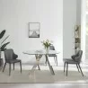 J&M Furniture MC Tower Round Table - J&M Furniture MC Tower Round Table