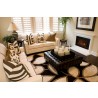 Amantii 30” Fireplace With A Steel Trim and Glass Inlay - 10 Piece Log Set With Remote And Cord - Lifestyle 1