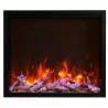 Red Flae with White Logs - Red Flae with White Logs