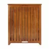 Oceanstar Solid Wood Spa Hamper - Front - Oceanstar Solid Wood Spa Hamper - Front