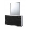 J&M Furniture Tribeca Dresser with Mirror 