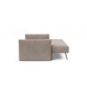  Innovation Living Tripi Sofa Bed - Cordufine Beige - Fully Folded Side