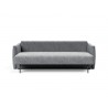  Innovation Living Tripi Sofa Bed - Twist Granite - Front Leg Folded
