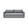  Innovation Living Tripi Sofa Bed - Twist Granite - Front