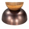 Tripoli Side Table in Bronze-bottom 