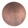 Tripoli Side Table in Bronze- top view 1