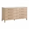 Essentials For Living Cambria 8-Drawer Double Dresser - Front Side Angle - Essentials For Living Cambria 8-Drawer Double Dresser - Front Side Angle