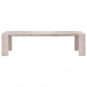 Essentials For Living Tropea Extension Dining Table - Front Extended