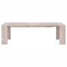 Essentials For Living Tropea Extension Dining Table - Front Semi Extended