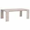 Essentials For Living Tropea Extension Dining Table - Angled and Unextended - Essentials For Living Tropea Extension Dining Table - Angled and Unextended