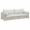 Essentials For Living Tropez Outdoor 90" Sofa - Front Side Angle - Essentials For Living Tropez Outdoor 90" Sofa - Front Side Angle