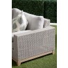 Essentials For Living Tropez Outdoor 90" Sofa - Side Lifestyle