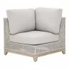 Essentials For Living Tropez Outdoor Modular Corner Sofa - Front Angle - Essentials For Living Tropez Outdoor Modular Corner Sofa - Front Angle