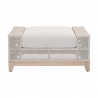 Essentials For Living Tropez Outdoor Ottoman - Front Angle