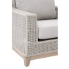 Essentials For Living Tropez Outdoor Sofa Chair - Arm Close-up
