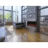 40" 3 Sided Glass Electric Fireplace Built-in Only - Lifestyle - 40" 3 Sided Glass Electric Fireplace Built-in Only - Lifestyle