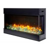 Remii 30" 3 Sided Electric Fireplace - 108-1