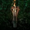 The Outdoor Plus Gothic Torch - Stainless Steel - The Outdoor Plus Gothic Torch - Stainless Steel