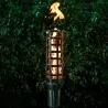 The Outdoor Plus Woven Torch - Stainless Steel - The Outdoor Plus Woven Torch - Stainless Steel