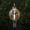The Outdoor Plus Globe Torch - Stainless Steel - The Outdoor Plus Globe Torch - Stainless Steel