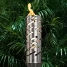 The Outdoor Plus Comet Fire Torch - Stainless Steel - The Outdoor Plus Comet Fire Torch - Stainless Steel