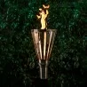 The Outdoor Plus Trojan Torch - Stainless Steel - The Outdoor Plus Trojan Torch - Stainless Steel
