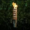 The Outdoor Plus Vent Torch - Stainless Steel - The Outdoor Plus Vent Torch - Stainless Steel
