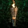 The Outdoor Plus Hercules Torch - Stainless Steel - The Outdoor Plus Hercules Torch - Stainless Steel