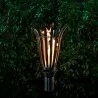 The Outdoor Plus Basket Torch - Stainless Steel - The Outdoor Plus Basket Torch - Stainless Steel