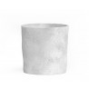 Azzurro Living Tulum 24" Pot In White Rock Concrete