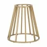 Turino Carrera 54 Round Dining Table Base - Brushed Gold - Base Side - Turino Carrera 54 Round Dining Table Base - Brushed Gold - Base Side