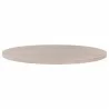 Turino Carrera 54 Round Dining Table Top - Natural Gray - Turino Carrera 54 Round Dining Table Top - Natural Gray