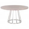 Turino Carrera 54 Round Dining Table Top - Natural Gray - Front