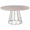 Turino Carrera 54 Round Dining Table Top - Natural Gray - Front