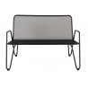 Woodard Turner Love Seat with Optional Cushion - Front