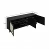 Manhattan Comfort Sheridan 62.99 Modern Cane TV Stand In Black Size - Manhattan Comfort Sheridan 62.99 Modern Cane TV Stand In Black Size