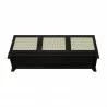Manhattan Comfort Sheridan 62.99 Modern Cane TV Stand In Black Bottom - Manhattan Comfort Sheridan 62.99 Modern Cane TV Stand In Black Bottom